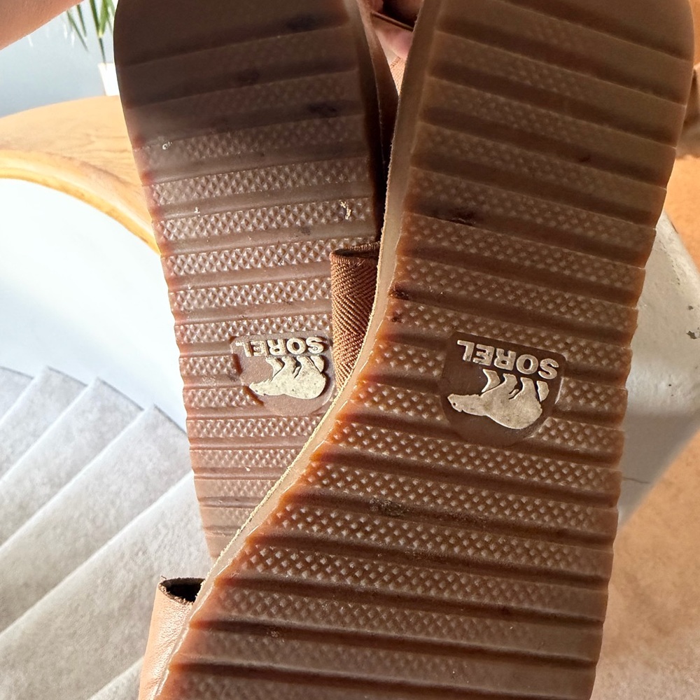 Sorel Brown Sandals